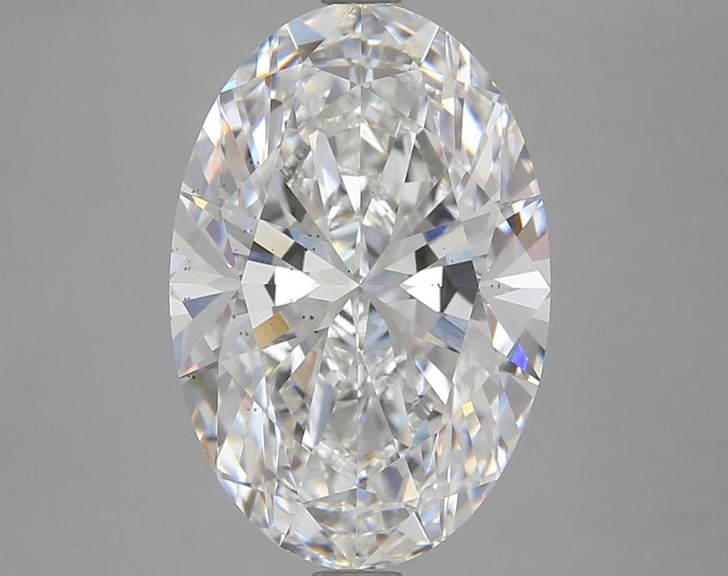 5.69 ct. F/SI1 Oval Lab Grown Diamond