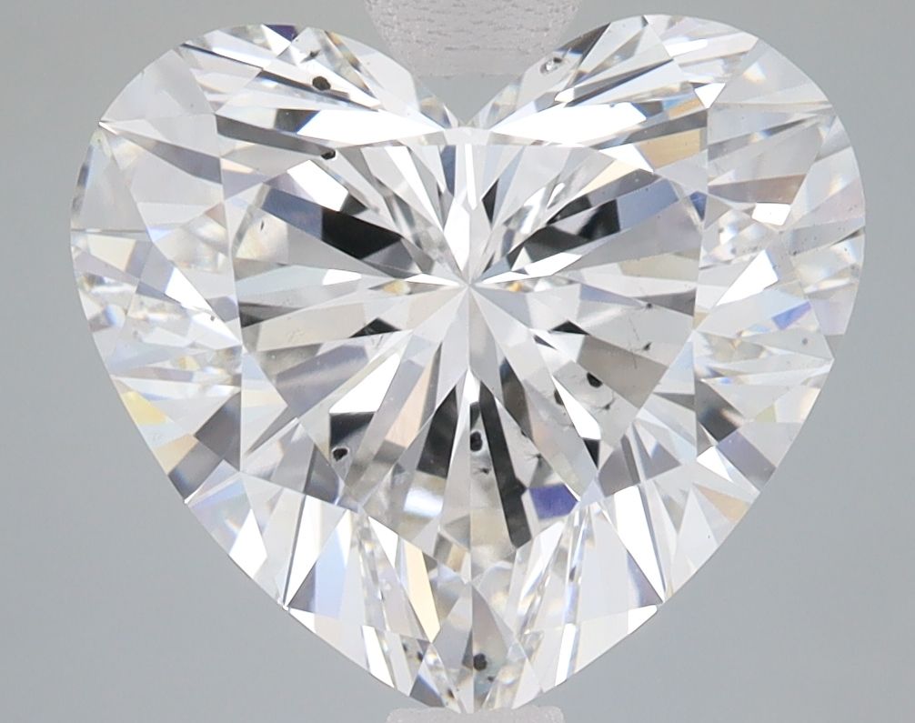 5.03 ct. F/SI1 Heart Lab Grown Diamond