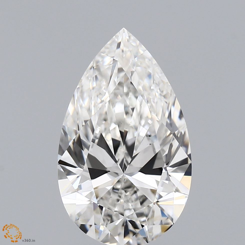 3.50 ct. G/VS1 Pear Lab Grown Diamond