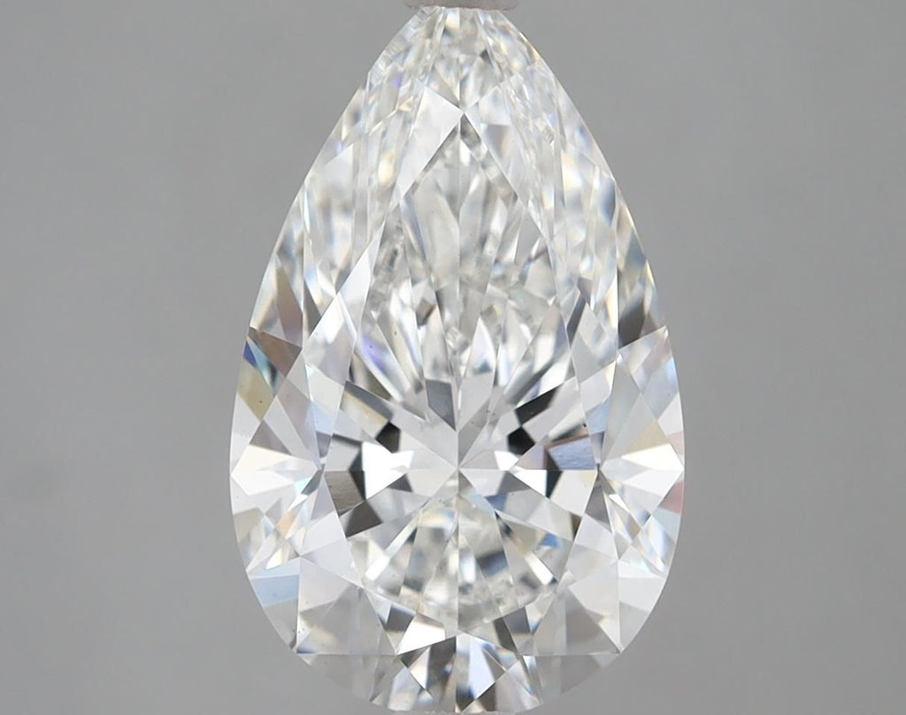 3.31 ct. F/VS1 Pear Lab Grown Diamond