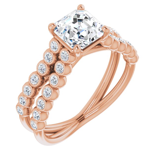 Rose Gold-Asscher