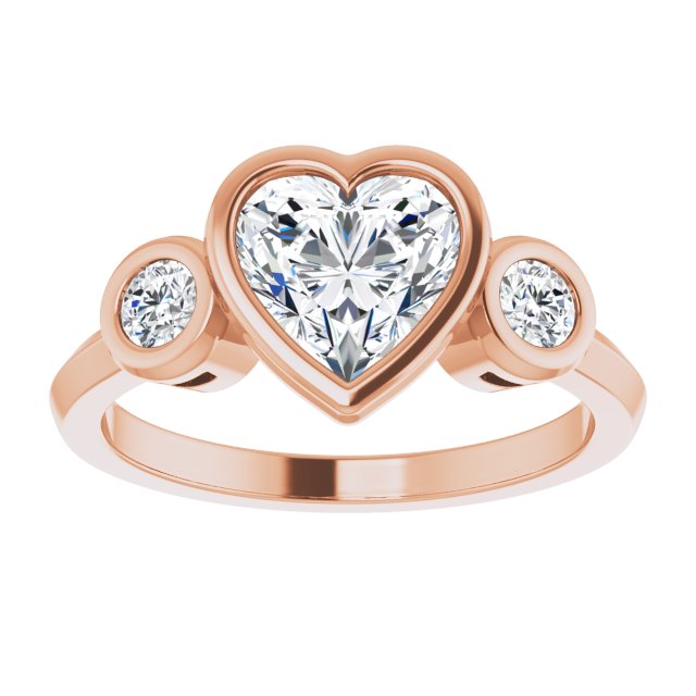 Rose Gold-Heart