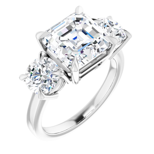 White Gold-Asscher