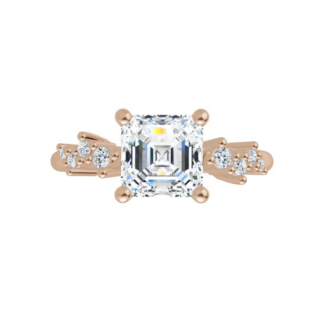 Rose Gold-Asscher