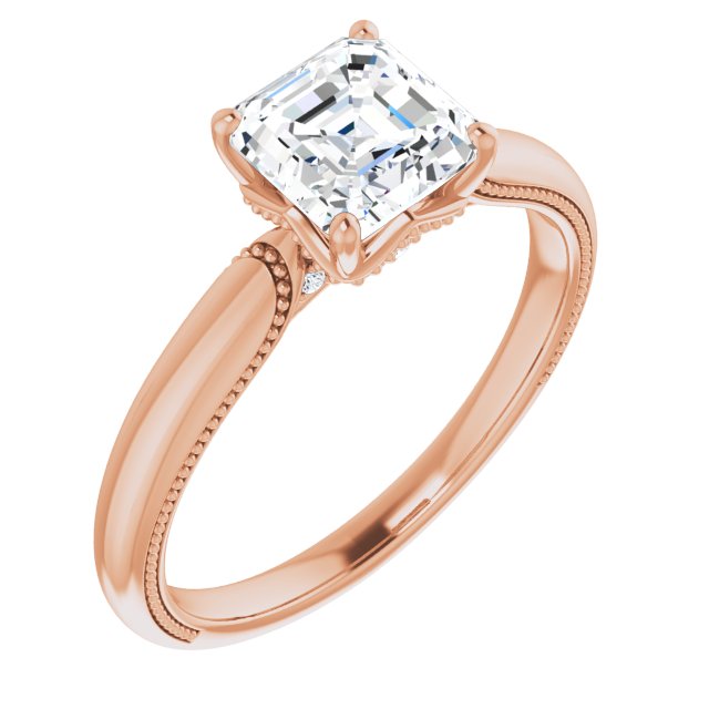 Rose Gold-Asscher