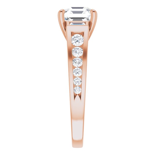 Rose Gold-Asscher