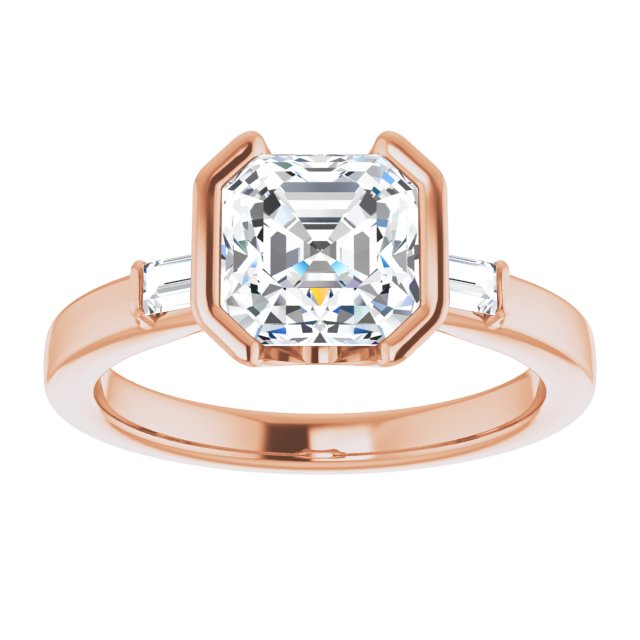 Rose Gold-Asscher