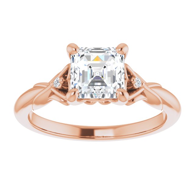 Rose Gold-Asscher