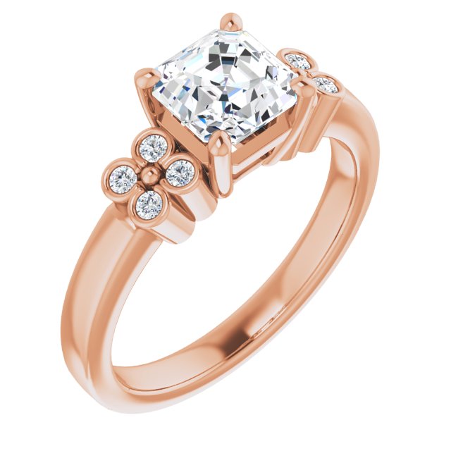 Rose Gold-Asscher