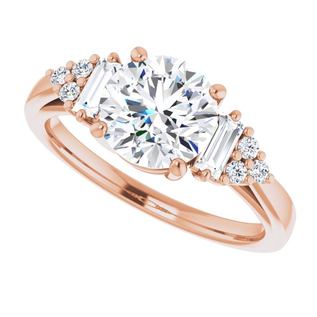 Rose Gold-Round