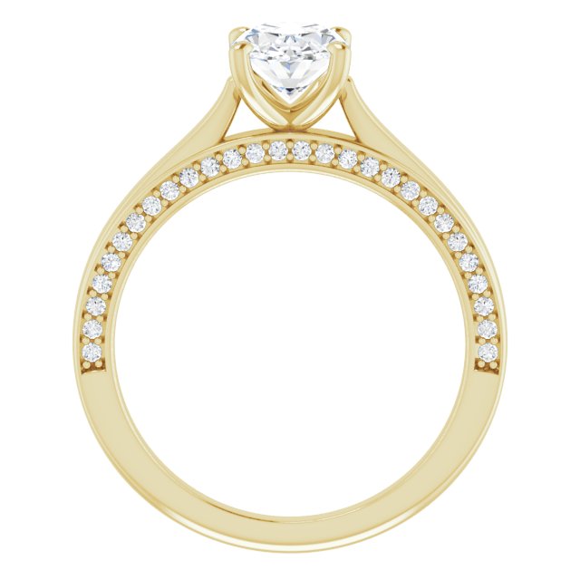 Yellow Gold-Oval