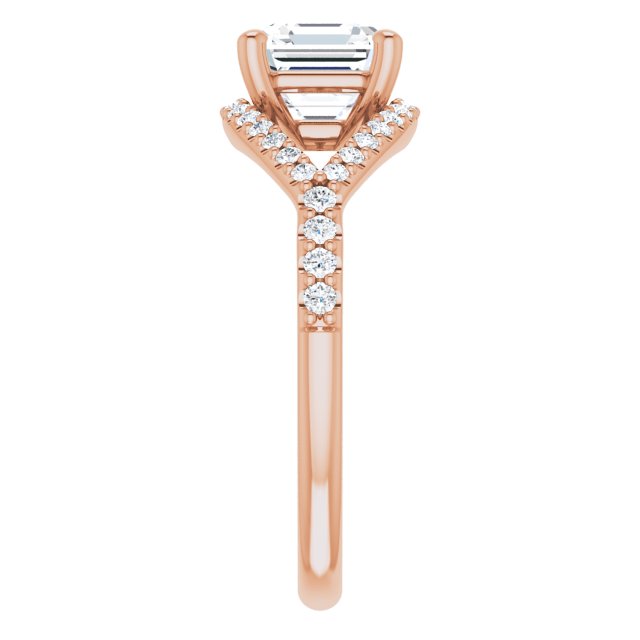 Rose Gold-Asscher