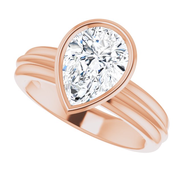 Rose Gold-Pear