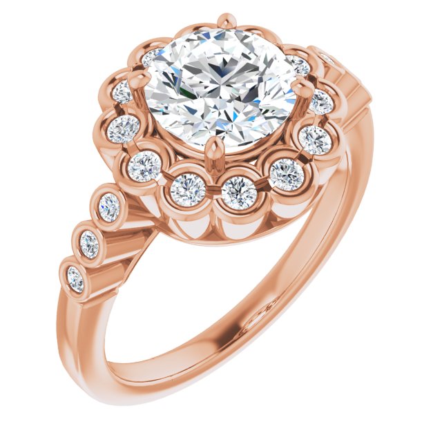 Rose Gold-Round