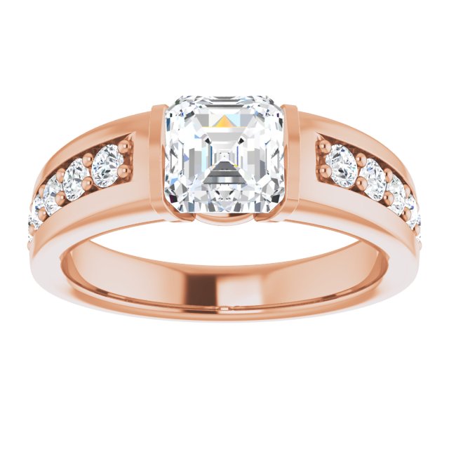 Rose Gold-Asscher