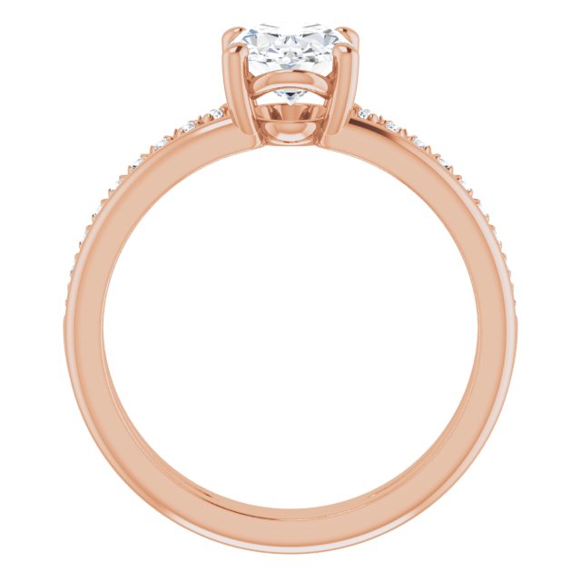 Rose Gold-Oval