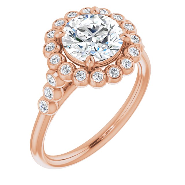 Rose Gold-Round