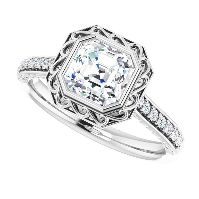 White Gold-Asscher