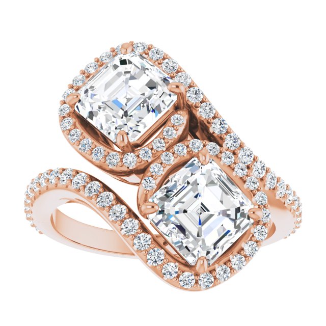 Rose Gold-Asscher