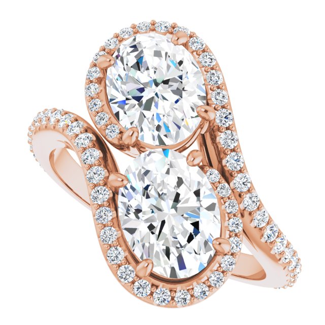 Rose Gold-Oval