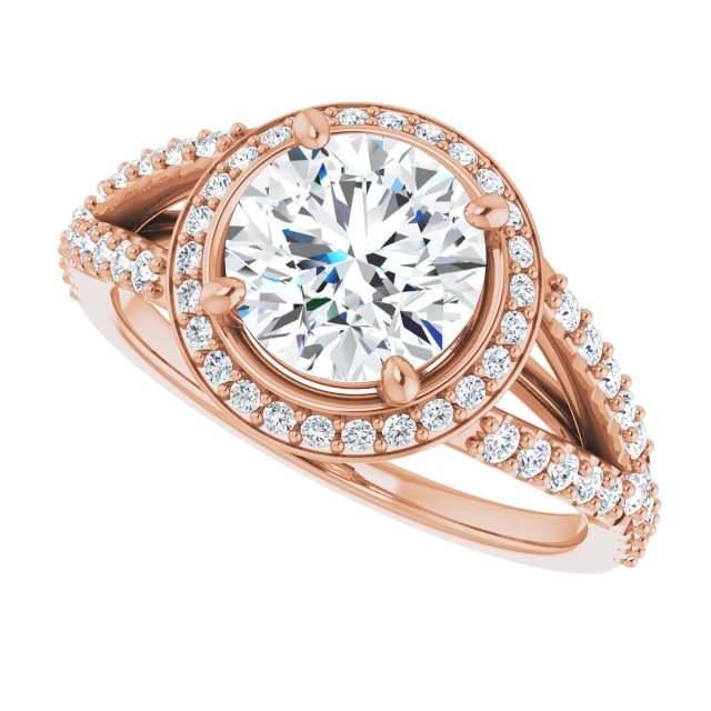 Rose Gold-Round