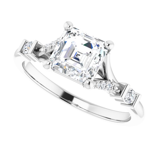 White Gold-Asscher