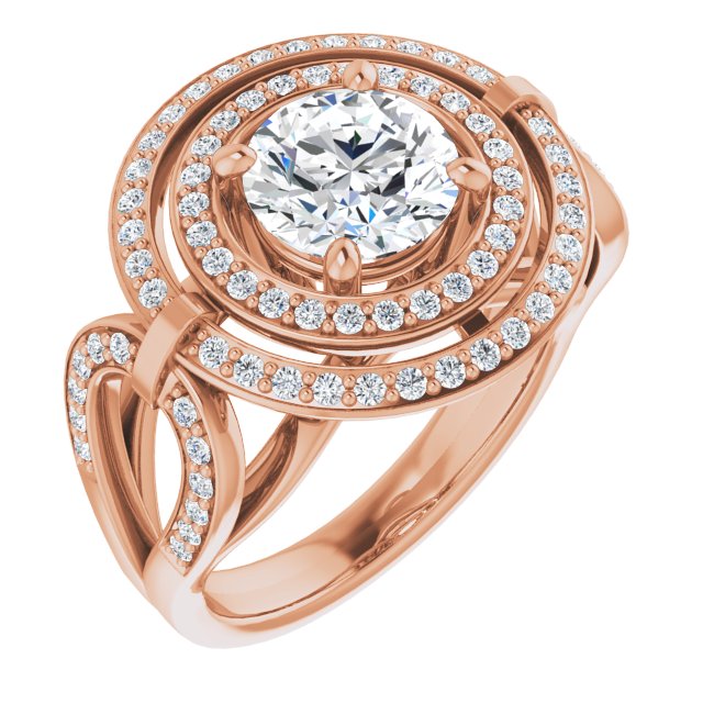 Rose Gold-Round