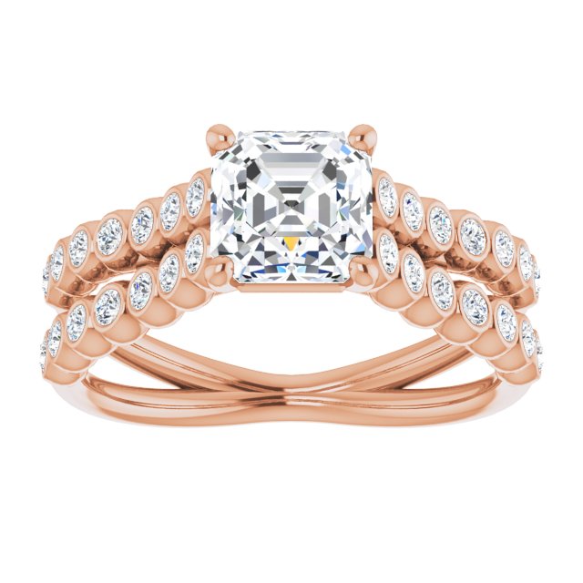 Rose Gold-Asscher