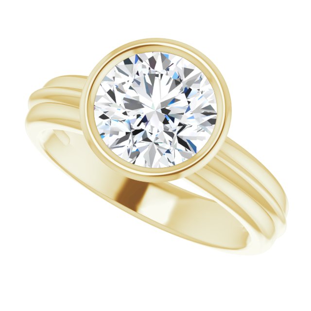 Yellow Gold-Round