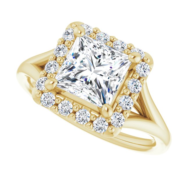 Yellow Gold-Square