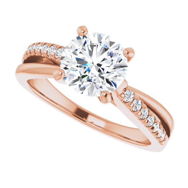 Rose Gold-Round