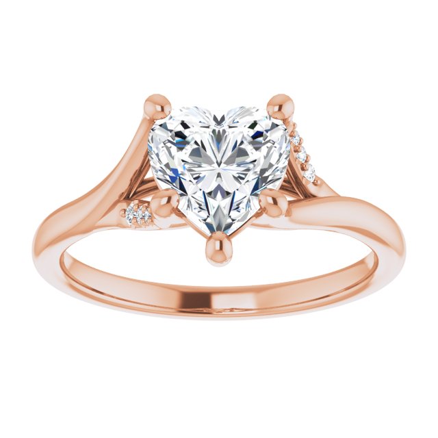 Rose Gold-Heart