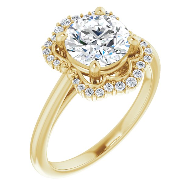 Yellow Gold-Round