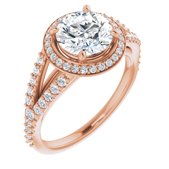 Rose Gold-Round