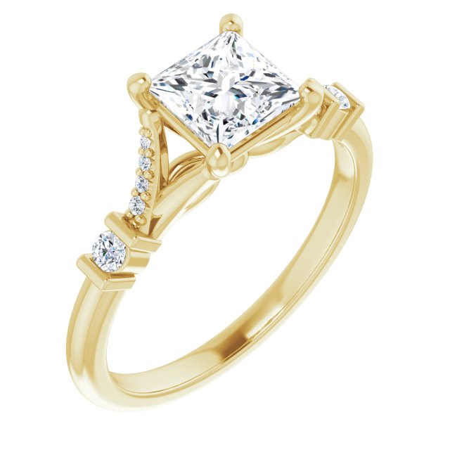 Yellow Gold-Square