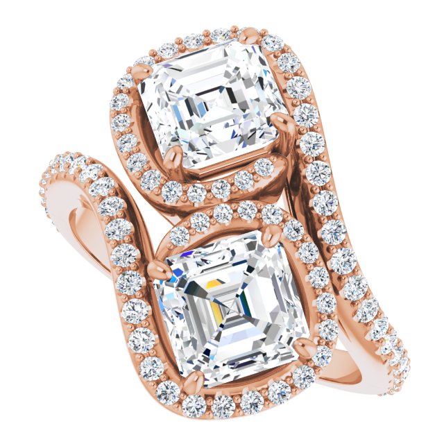 Rose Gold-Asscher