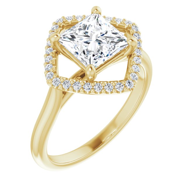 Yellow Gold-Square