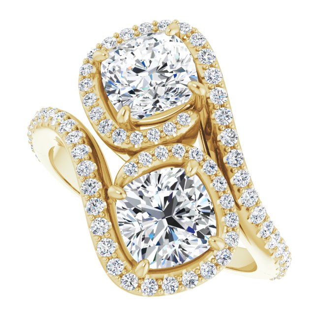 Yellow Gold-Cushion