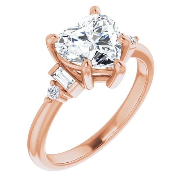 Rose Gold-Heart