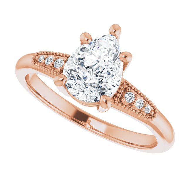 Rose Gold-Pear