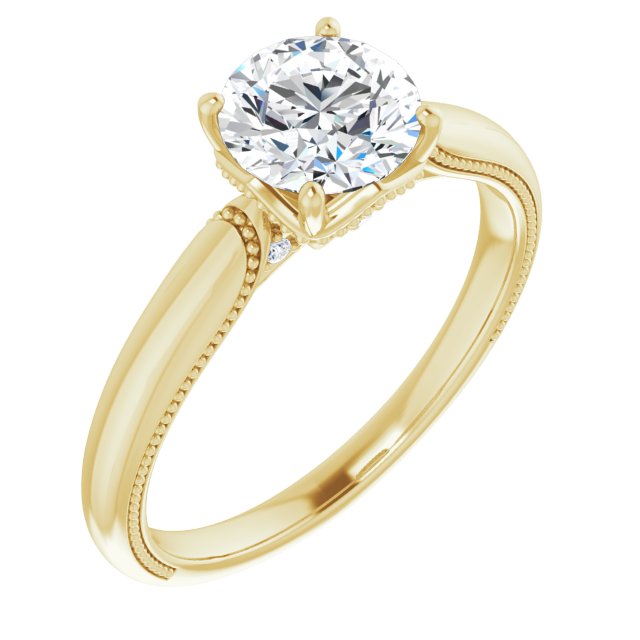 Yellow Gold-Round