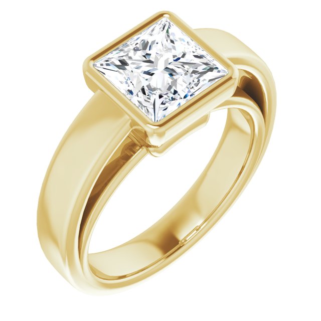 Yellow Gold-Square