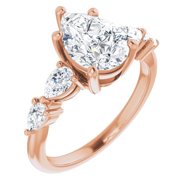 Rose Gold-Pear