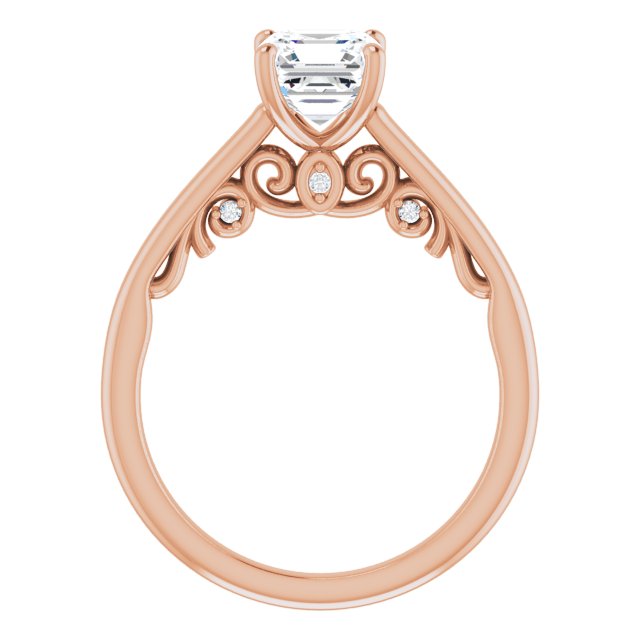 Rose Gold-Asscher