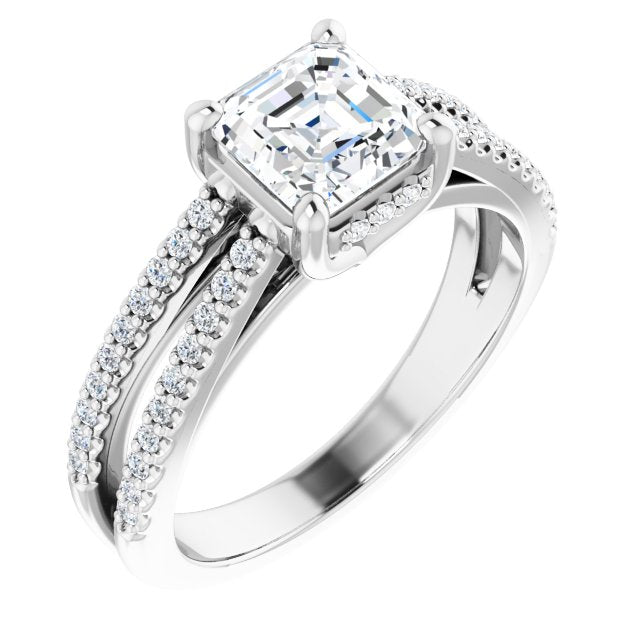 White Gold-Asscher