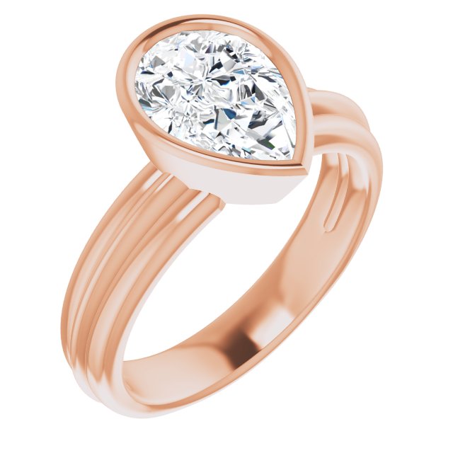 Rose Gold-Pear