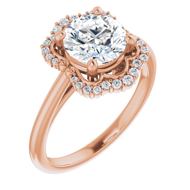 Rose Gold-Round