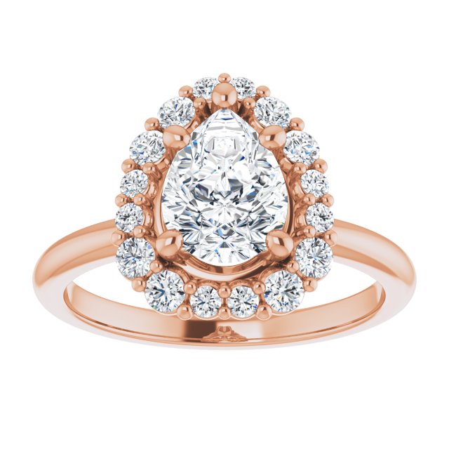 Rose Gold-Pear