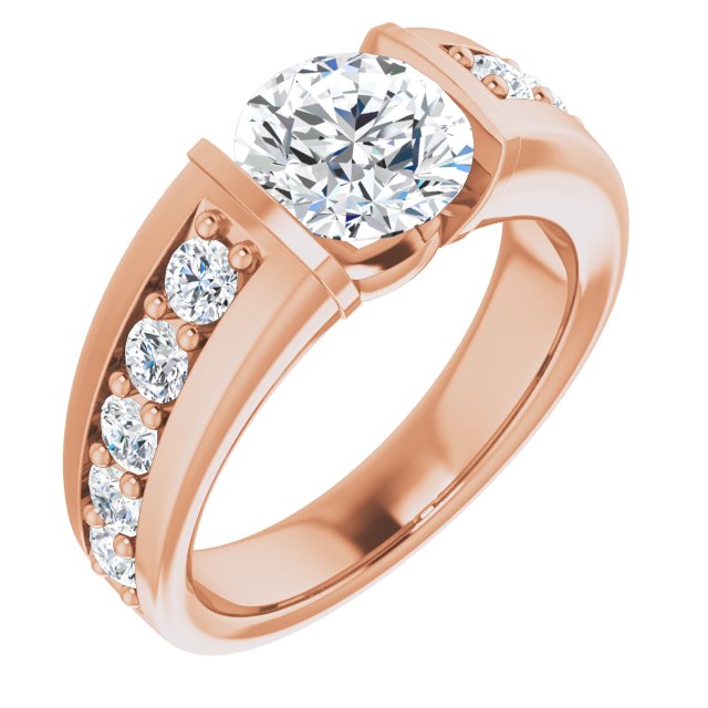 Rose Gold-Round