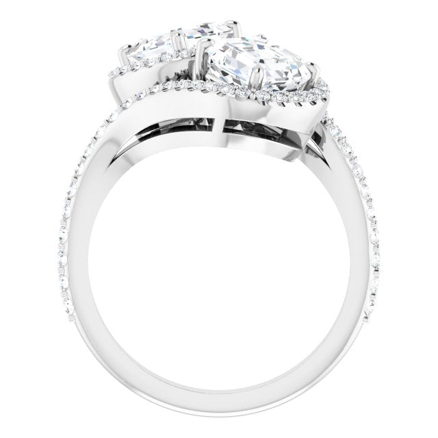 White Gold-Asscher